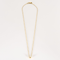 Collier Collier solitaire en or jaune et or gris, diamant 0.15 carat environ. 58 Facettes DV24577-3