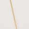 Collier Collier solitaire en or jaune et or gris, diamant 0.15 carat environ. 58 Facettes DV24577-3
