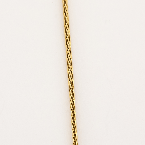 Collier en or jaune et agate mousse 58 Facettes DV24577-7