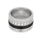 Ring Boucheron Quatre Black Edition stor modell i vitguld, diamanter och svart PVD.