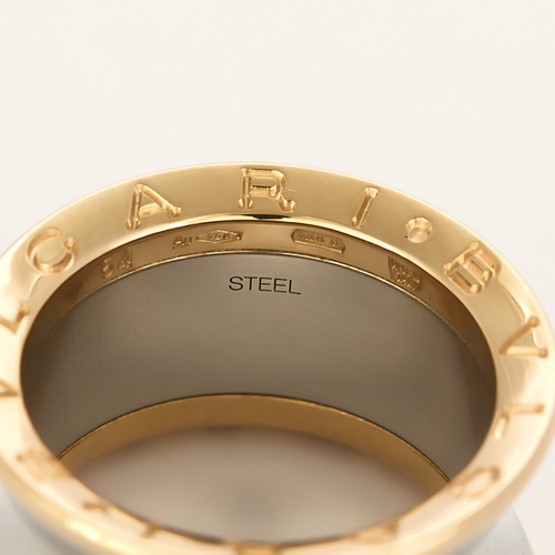 Bulgari Anish Kapoor - Çelik ve altın yüzük