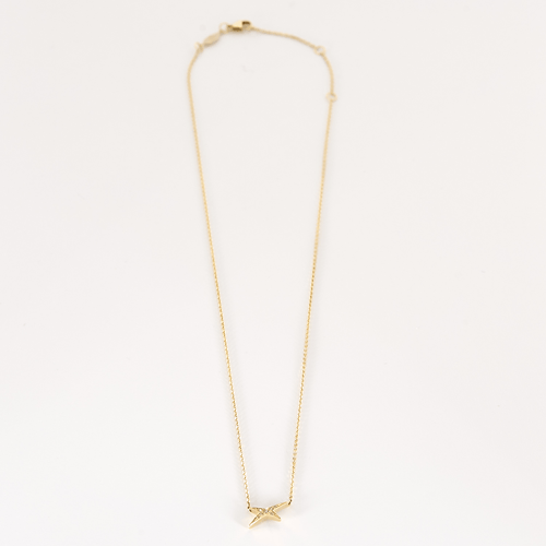 Mauboussin -  My Shades To You White - Halsband i 14K gult guld och små diamanter