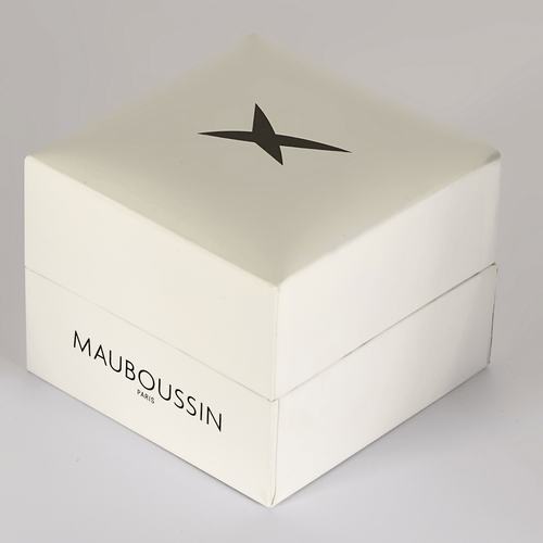 Mauboussin -  My Shades To You White - Halsband i 14K gult guld och små diamanter