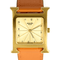 Montre HERMÈS - Heure - Montre en acier plaqué or 58 Facettes DV27162-1