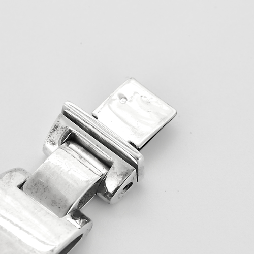 Hermès - Bracelet articulé en argent