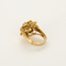 Ring från 1940-talet i gulguld och diamant