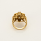 Ring från 1940-talet i gulguld och diamant