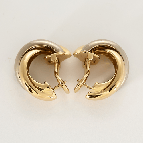 CARTIER - Trinity - Par øredobber i tre typer gull