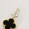 VAN CLEEF & ARPELS - Alhambra - Montre bracelet de dame en or jaune et onyx