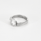 56 Bague en or gris , diamant 1.20 carat environ 58 Facettes DV0315-15-56-3