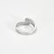 Bague en or gris , diamant 1.20 carat environ