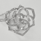 PIAGET -  Rose - Collier pendentif en or gris et diamants