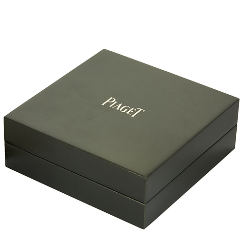 PIAGET -  Rose - Collier pendentif en or gris et diamants