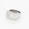 Large white gold and diamond ring