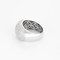 Large white gold and diamond ring