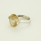Bague 52 Bague cocktail en or gris quartz rutile dit cheveux de Vénus 58 Facettes DV27545-4-52-1