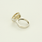 Bague 52 Bague cocktail en or gris quartz rutile dit cheveux de Vénus 58 Facettes DV27545-4-52-1