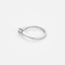 Bague 55 CHIMENTO - Bague solitaire en or gris et diamant 58 Facettes DV27110-1-DV0882-1