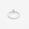 Bague 55 CHIMENTO - Bague solitaire en or gris et diamant 58 Facettes DV27110-1-DV0882-1