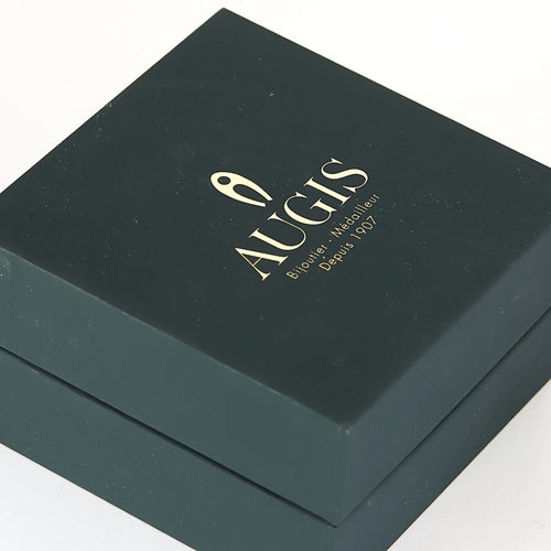 Augis - Colgante medalla de amor en oro amarillo