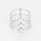 Bague 52 Dinh Van - Trilogie le Cube - Bague en or gris et diamants 58 Facettes DV28241-1-52-1