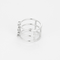 Bague 52 Dinh Van - Trilogie le Cube - Bague en or gris et diamants 58 Facettes DV28241-1-52-1