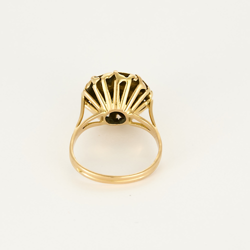 AUGIS - Sentimentaler Ring aus Gelbgold, Diamanten