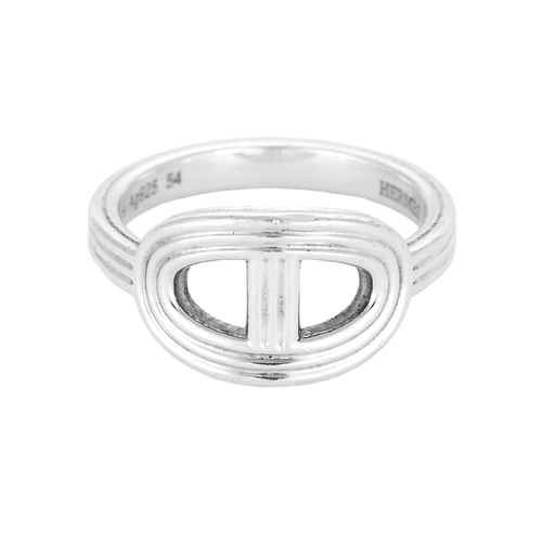 Hermès- Chaîne d'Ancre  24 - Small Model - Ring silver