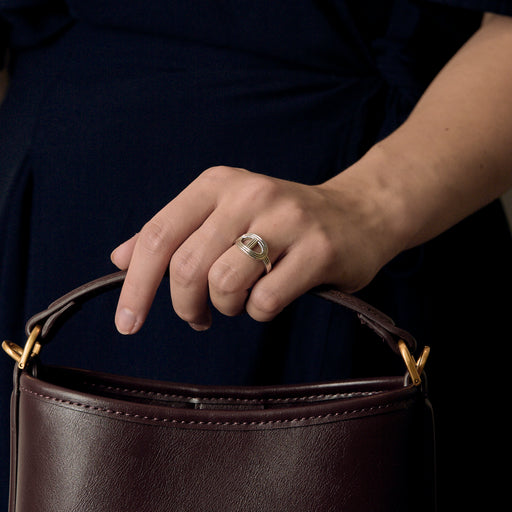 Hermès- Chaîne d'Ancre  24 - Small Model - Ring silver