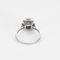 Ring Solitær i Platina og diamanter