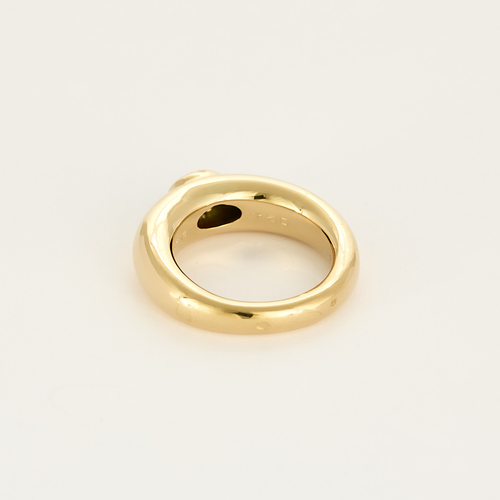 Chaumet – Bibendum – Reifring aus Gelbgold und Rubinen.