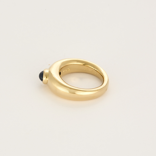 Chaumet – Bibendum – Ring aus Gelbgold mit Saphir
