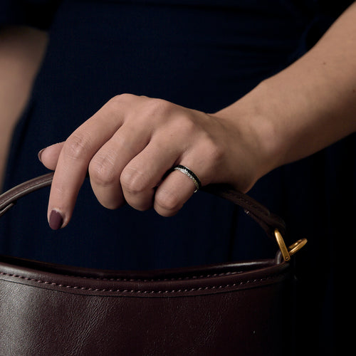 Boucheron 戒指 Boucheron - 结婚戒指 Quatre 黑色版