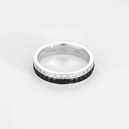 Boucheron 戒指 Boucheron - 结婚戒指 Quatre 黑色版