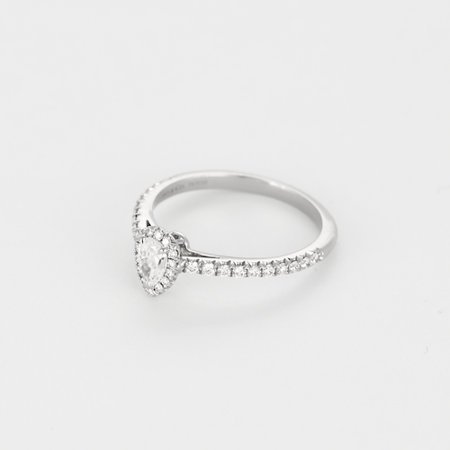 Tiffany & Co - Soleste - Ring Solitär i Platina och diamanter