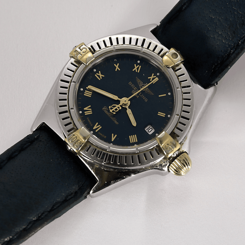 Breitling - Callistino - Reloj de acero con caja redonda y movimiento de cuarzo
