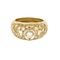 Armring i gult guld og hvidguld, diamanter.