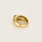 Armring i gult guld og hvidguld, diamanter.