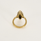 Marquise-ring in geelgoud en witgoud, diamanten