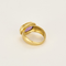 Ring aus Gelbgold und Amethyst 3,80 Karat