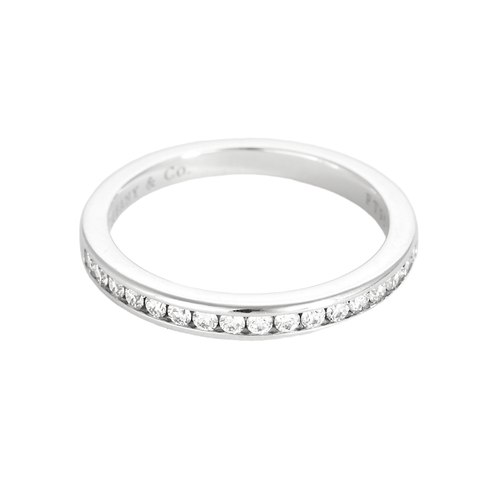 Tiffany & Co - Сватбена халка Платина и диаманти