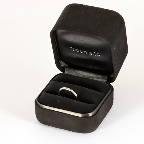 Tiffany & Co - Сватбена халка Платина и диаманти