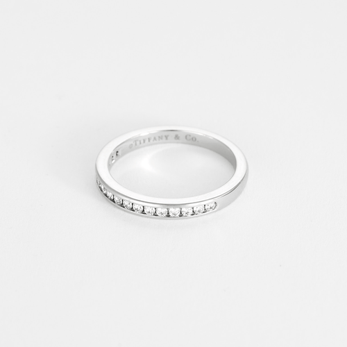 Tiffany & Co - Сватбена халка Платина и диаманти