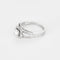 MAUBOUSSIN - Chance of love nr. 5 - Inel din aur gri și diamant de aproximativ 0,50 carate.