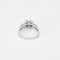 MAUBOUSSIN - Chance of love nr. 5 - Inel din aur gri și diamant de aproximativ 0,50 carate.