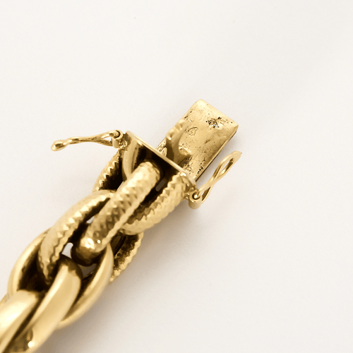 Bracelet Bracelet en or jaune tressé 58 Facettes DV26327-10