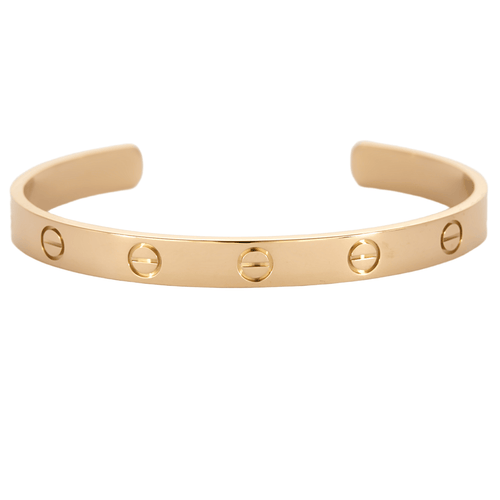 CARTIER - Love - Bracelet en or rose ouvert