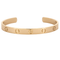 CARTIER - Love - Bracelet en or rose ouvert