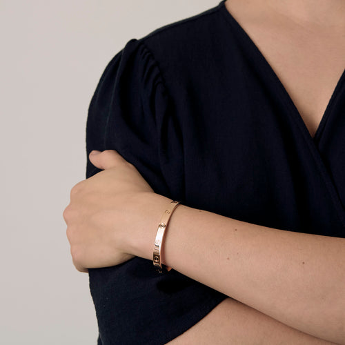 CARTIER - Love - Bracelet en or rose ouvert