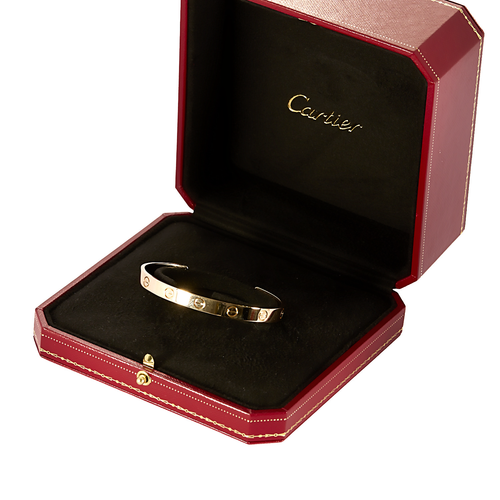 CARTIER - Love - Bracelet en or rose ouvert